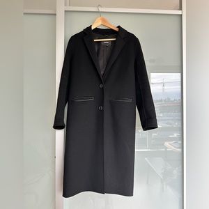 Mackage Wool Leather Trim Jacket